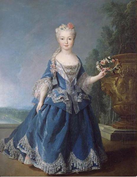 Portrait of Mariana Victoria of Spain, Alexis Simon Belle